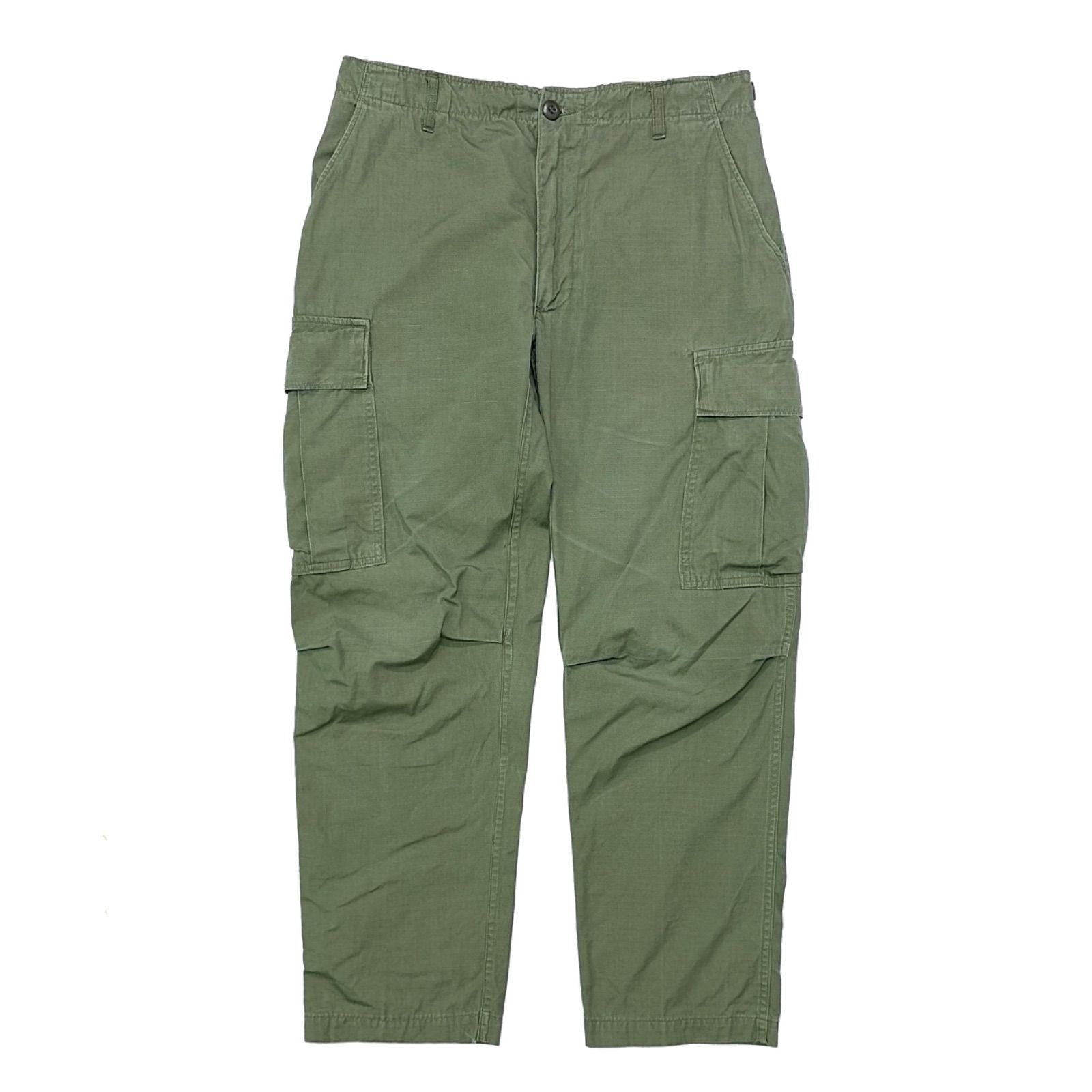 リサイズ 60s US ARMY 米軍 ジャングルファティーグ パンツ リップス
