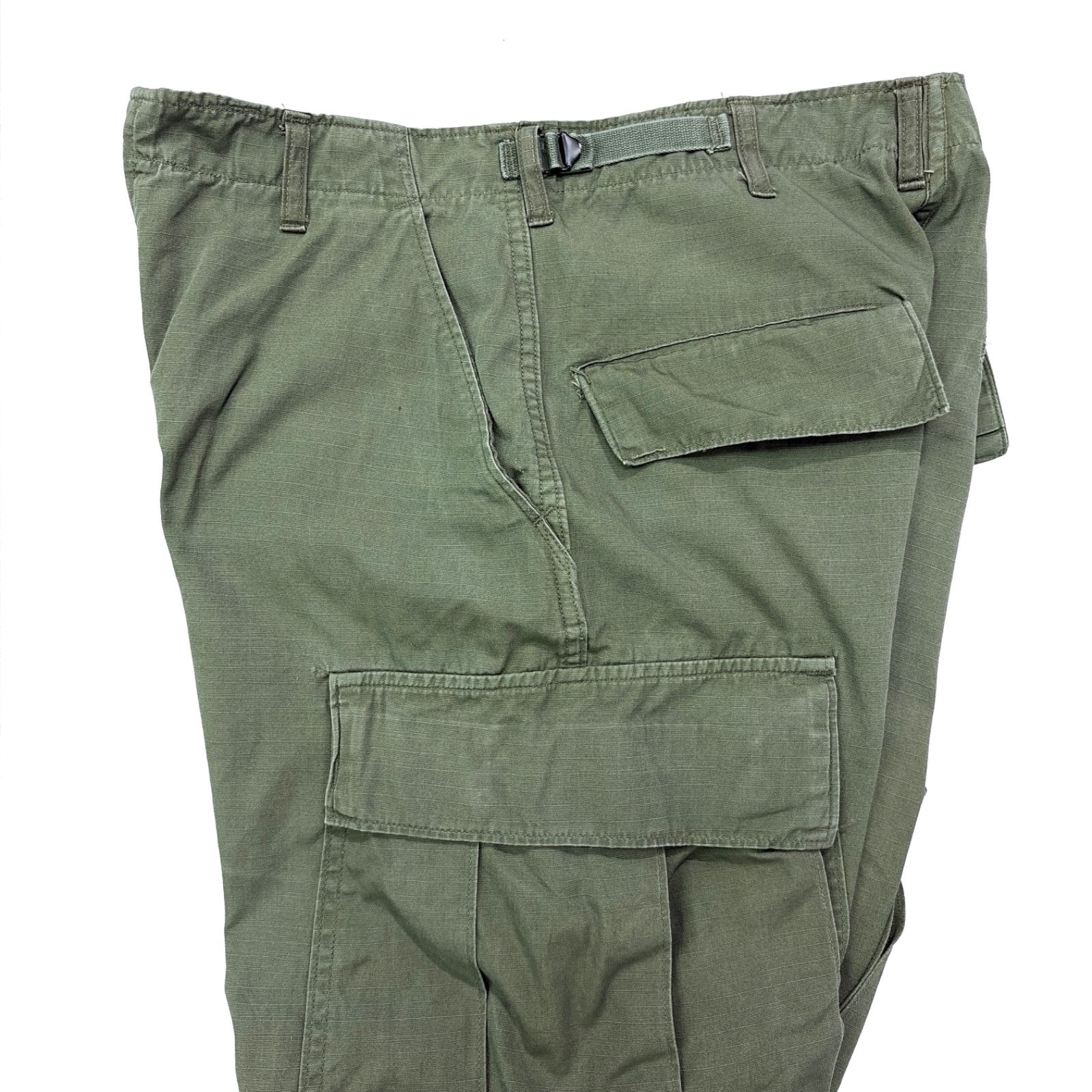 リサイズ 60s US ARMY 米軍 ジャングルファティーグ パンツ リップス