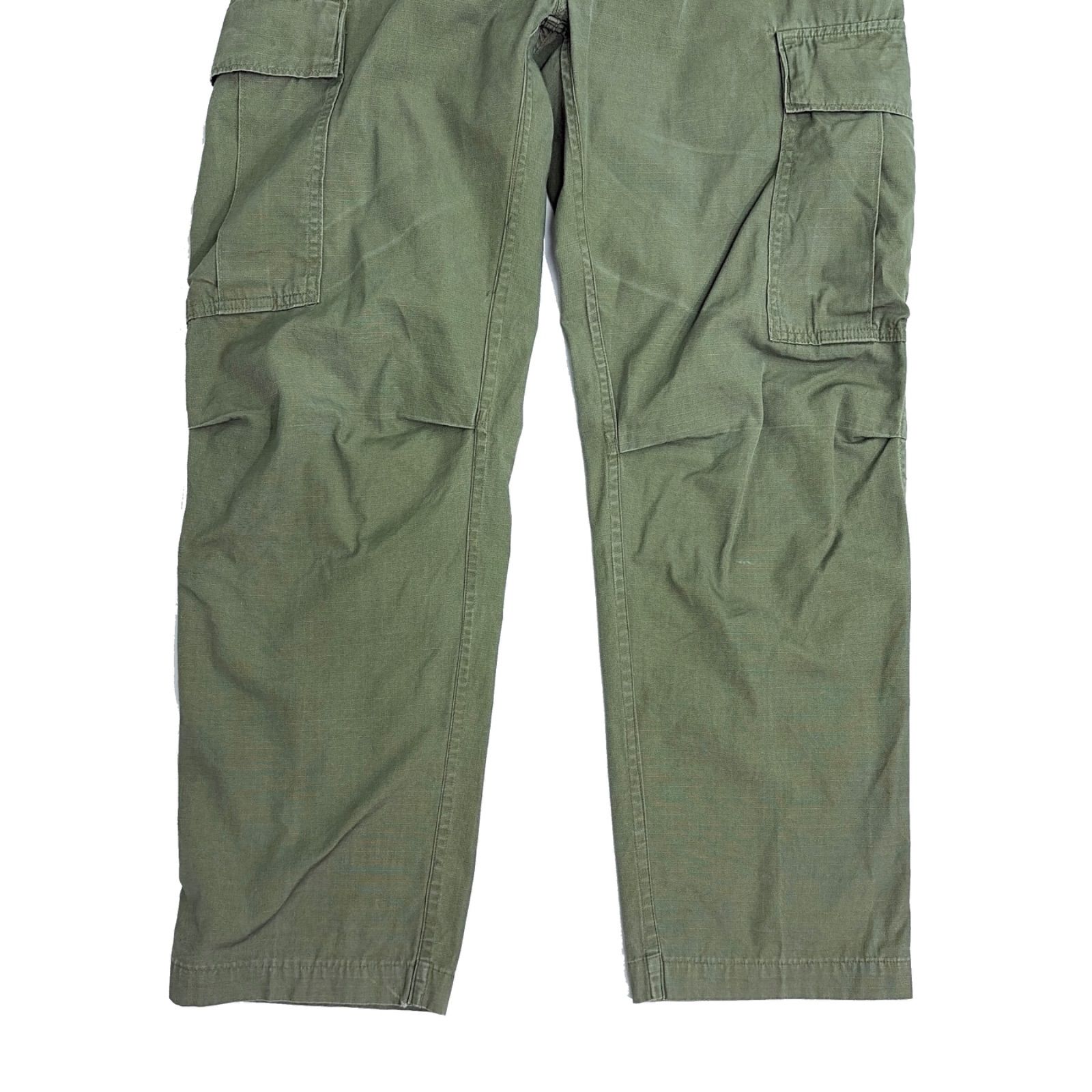 リサイズ 60s US ARMY 米軍 ジャングルファティーグ パンツ リップス