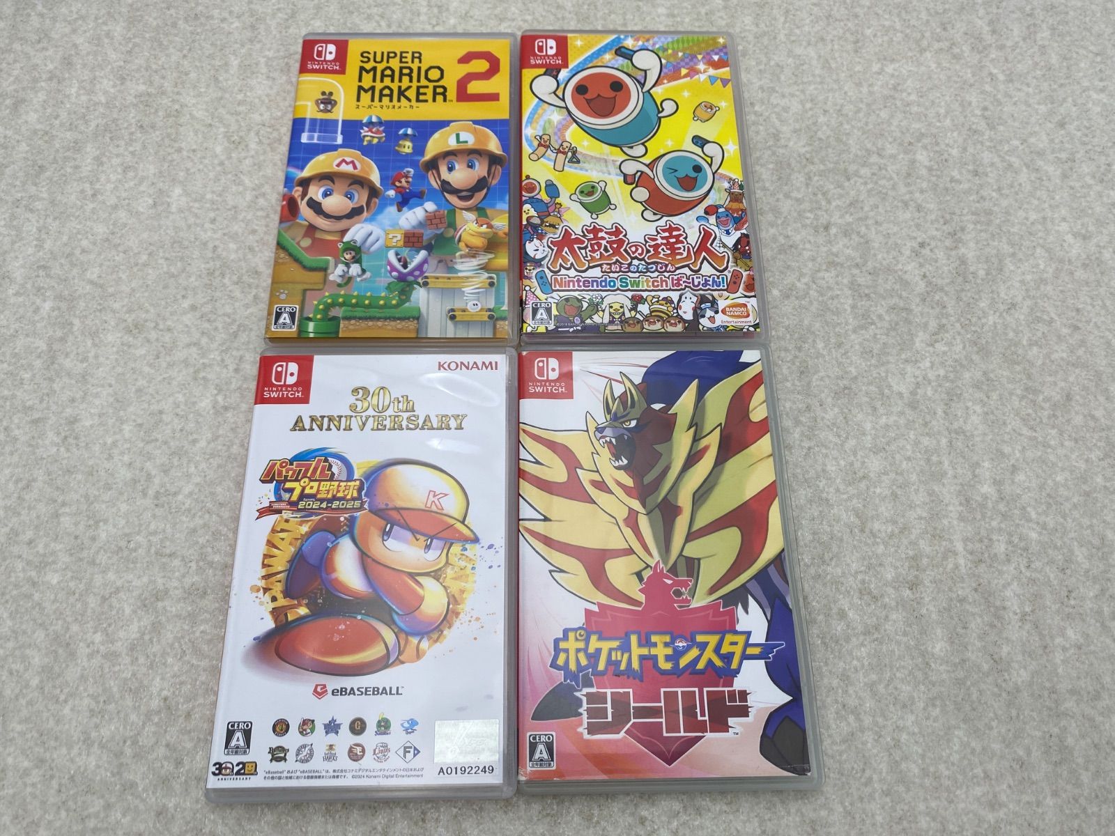 ▽スーパーマリオメーカー2 0012958721 太鼓の達人 0012784657