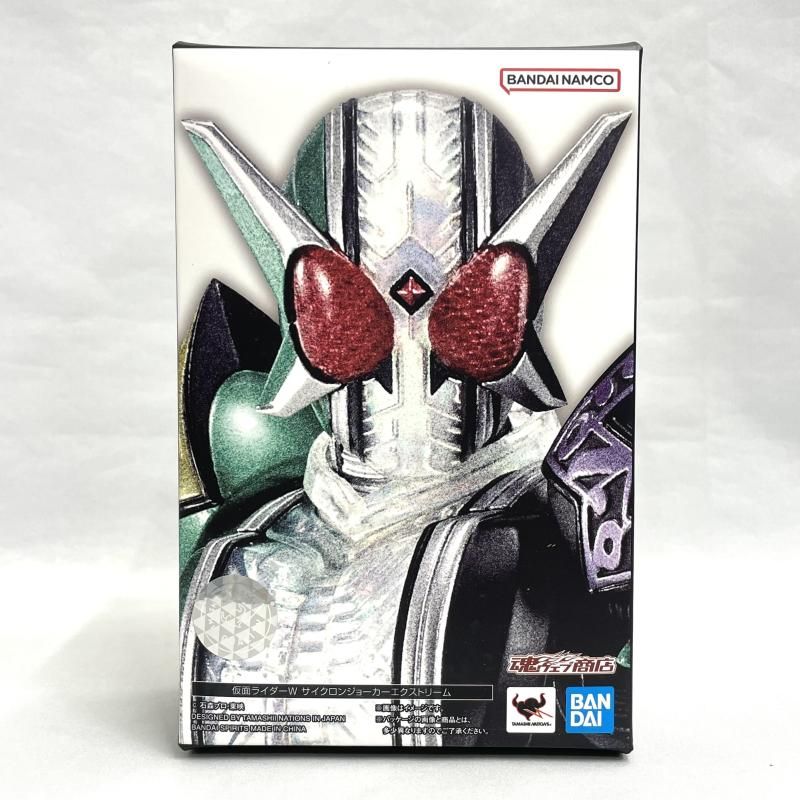 【中古】未開封)S.H.Figuarts (真骨彫製法) 仮面ライダーW サイクロンジョーカーエクストリーム[79]