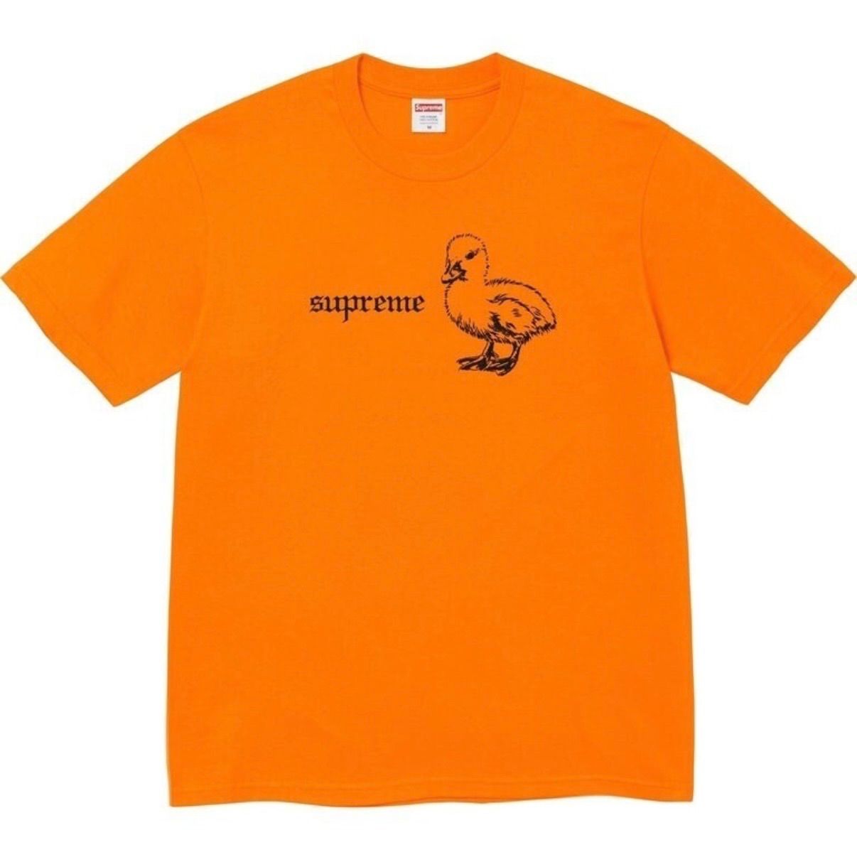 新品未使用　supreme Duck Tee　シュプリーム　Tシャツ　オレンジ　半袖