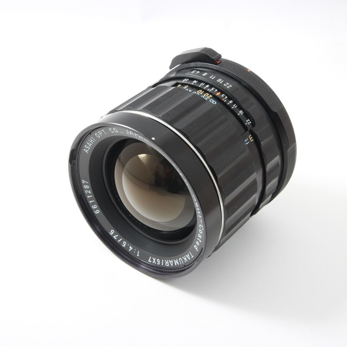 PENTAX ペンタックス Super Multi Coated TAKUMAR 6x7 75mm F4.5