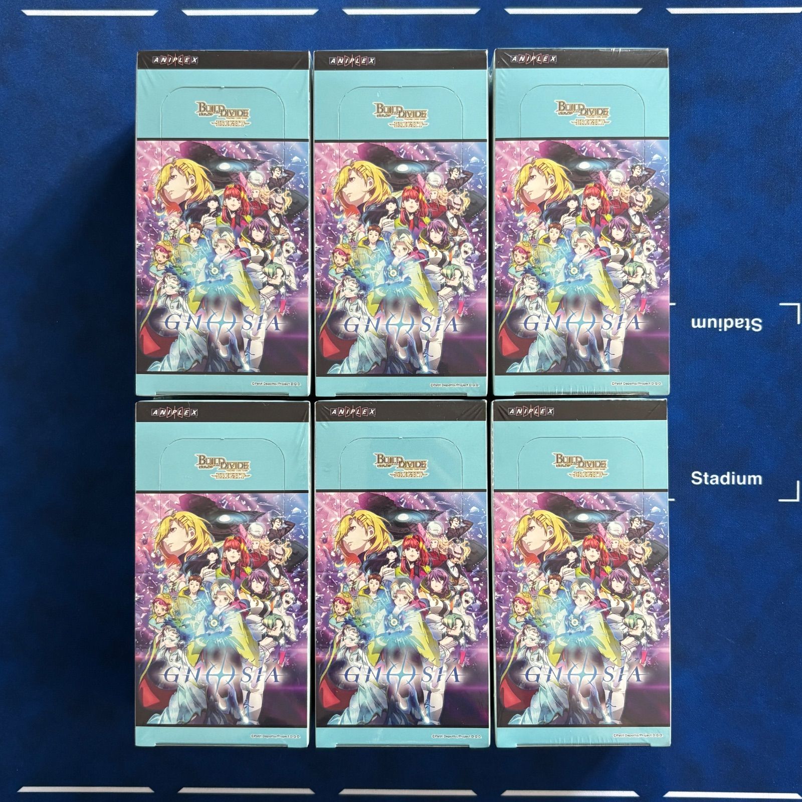 ビルディバイド ブースターパック GNOSIA グノーシア 新品 未開封 シュリンク付き 6box