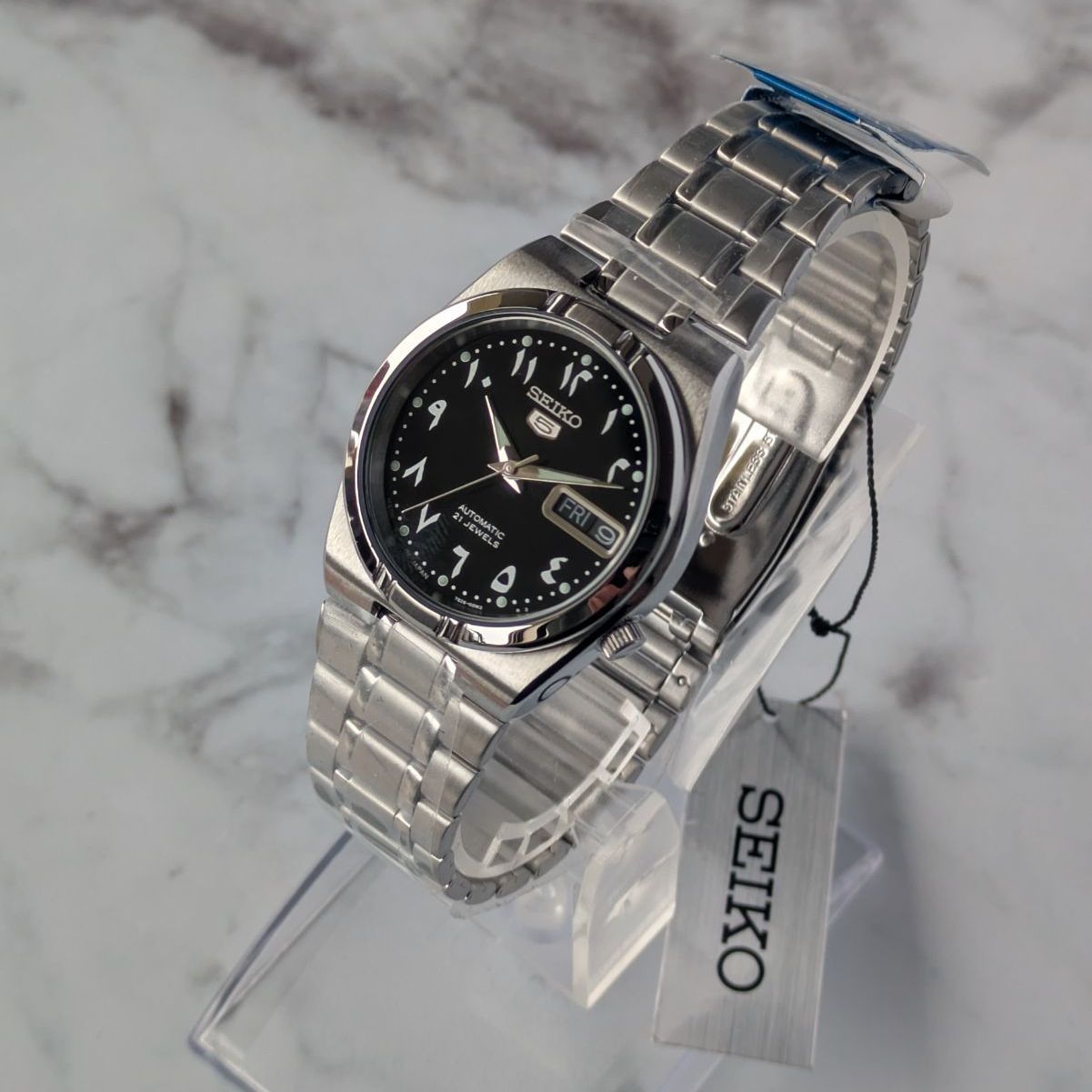 SEIKO 自動巻き OH済 セイコー5 稼働品 10s 希少黒文字盤 セイコー 0 70s