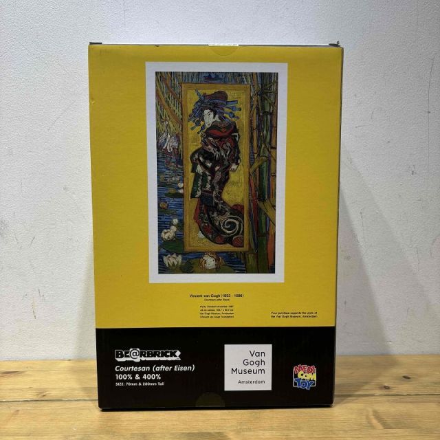 MEDICOM TOY BE@RBRICK 2021 VAN GOGH COURTESAN 100%&400
