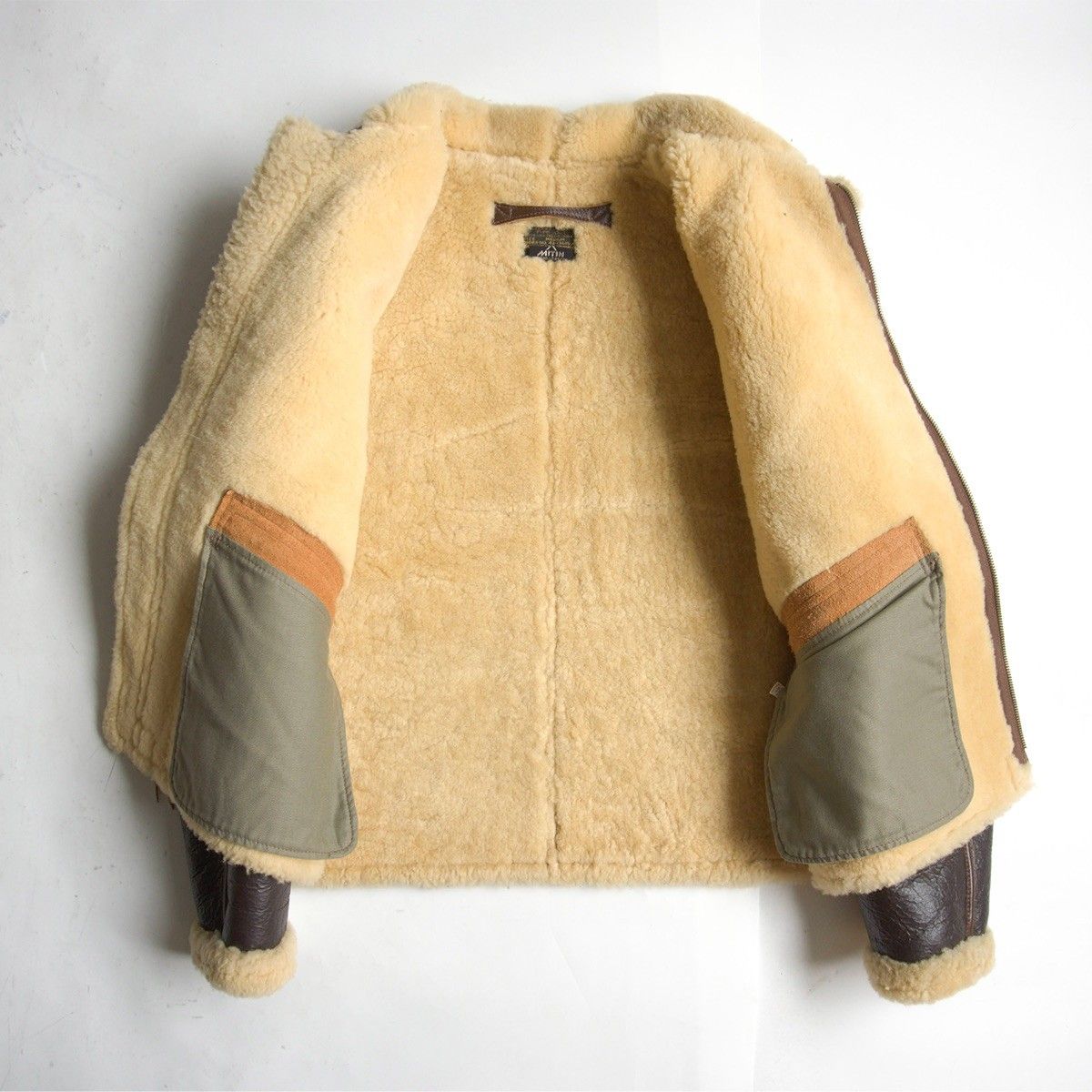 TYPE D-1 フライトジャケット ROUGH WEAR 実名復刻】THE FEW【ROUGH WEAR Type D-1 フライトジャケット】M