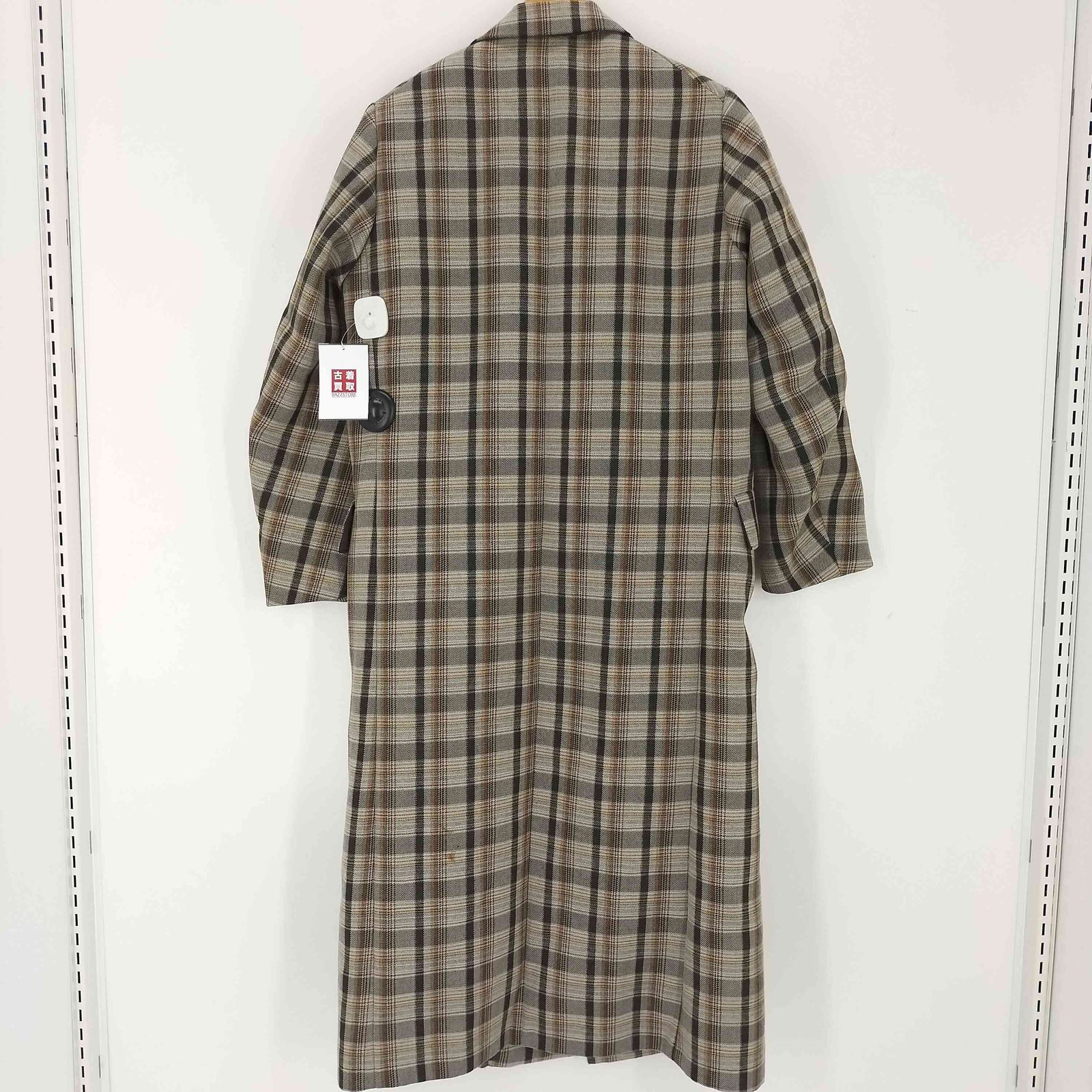 オーラリー AURALEE 19AW DOUBLE FACE CHECK CHESTERFIELD COAT メンズ