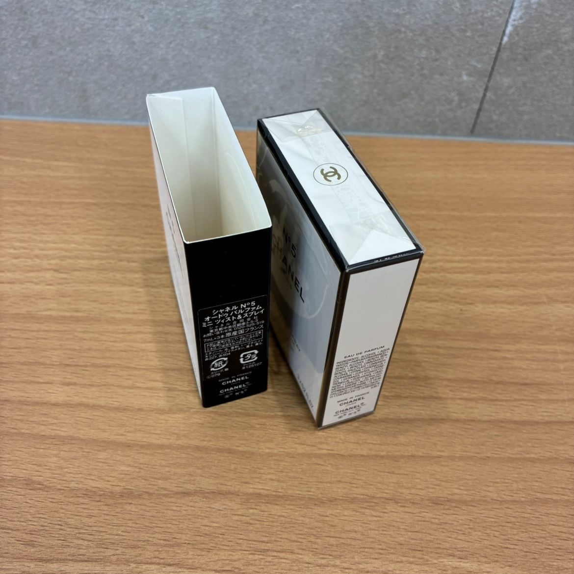 シャネル No.5 オードゥ パルファム ミニ ツィスト&スプレイ 7ml✖3