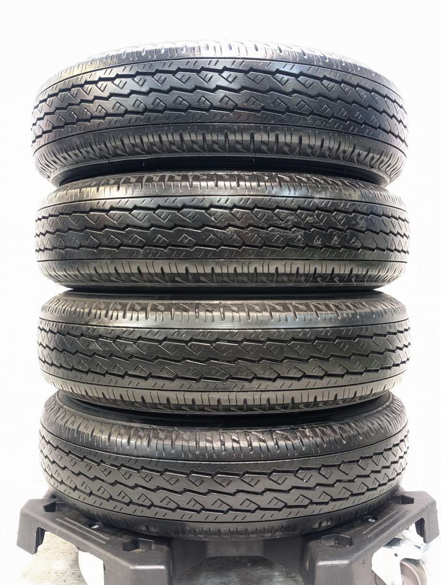 155/80R14 88/86N LT ブリヂストン V600 トヨタ純正 AL 14x5.0 100-4穴 