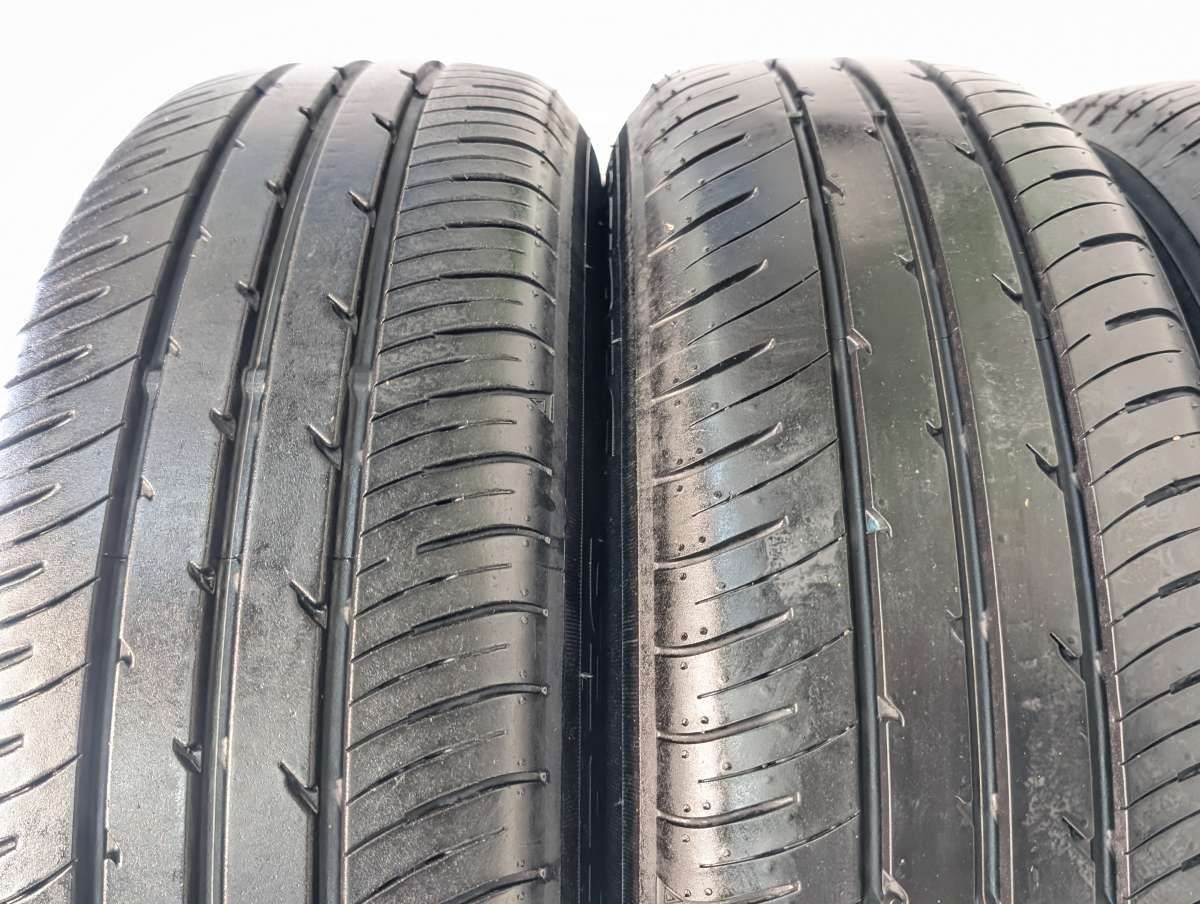 185/65R15 トーヨータイヤ ナノエナジー J67 トヨタ純正 S4 15x6.0 100-4穴 中古タイヤ サマータイヤ ホイールセット 4本セット s15260526014