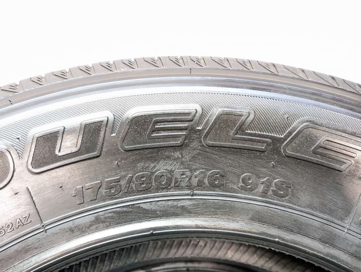 175/80R16 ブリヂストン デューラー H/L 852 中古タイヤ サマータイヤ