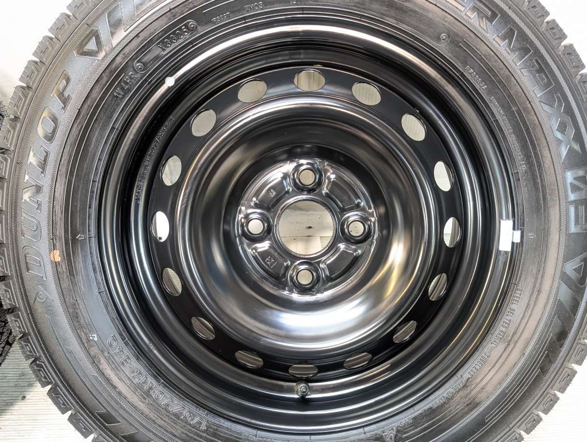 175/70R14 ダンロップ ウィンターマックス 03 トヨタ純正 D3 14x5.5 45 