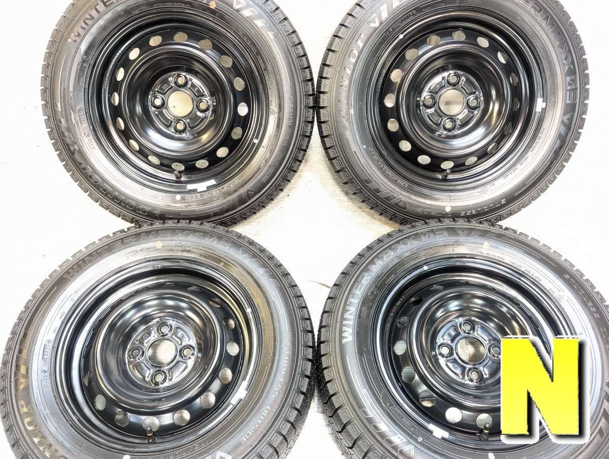 175/70R14 ダンロップ ウィンターマックス 03 トヨタ純正 D3 14x5.5 45