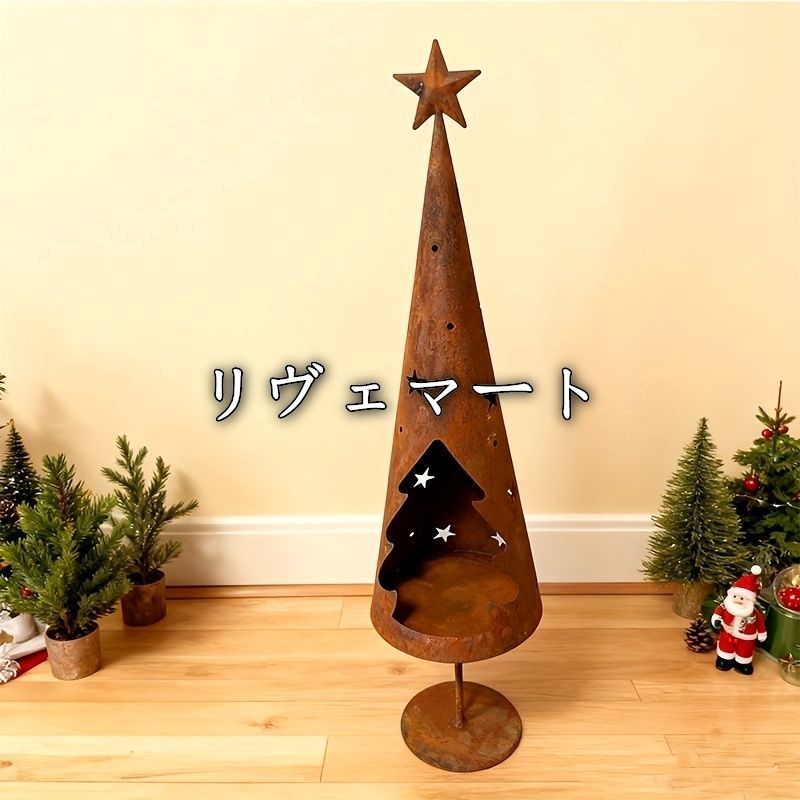 キャンドルスタンド クリスマスツリー キャンドル セラミック ティー