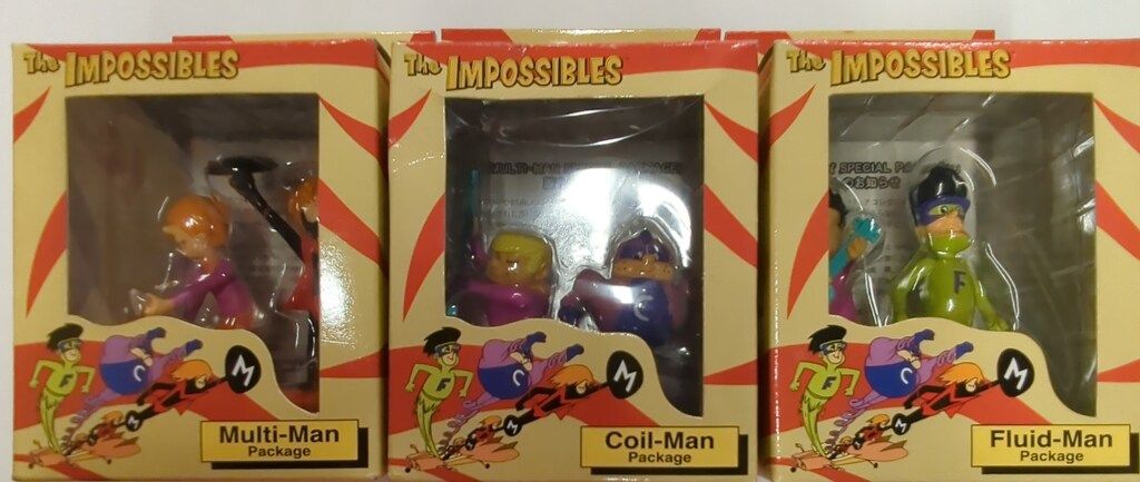 JUN PLANNING PVC FIGURINE COLLECTION 全3種セット　THE IMPOSSIBLES
