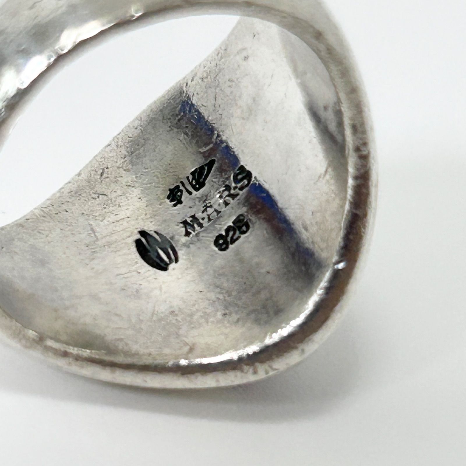 希少 MARS マーズ SILVER925 シグネット 16号 リング 指輪 Not only is