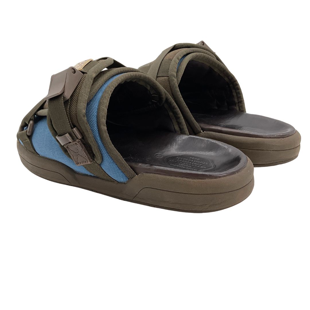 VISVIM ビズビム CHRISTO 2-TONe クリスト サンダル M カーキxブルー