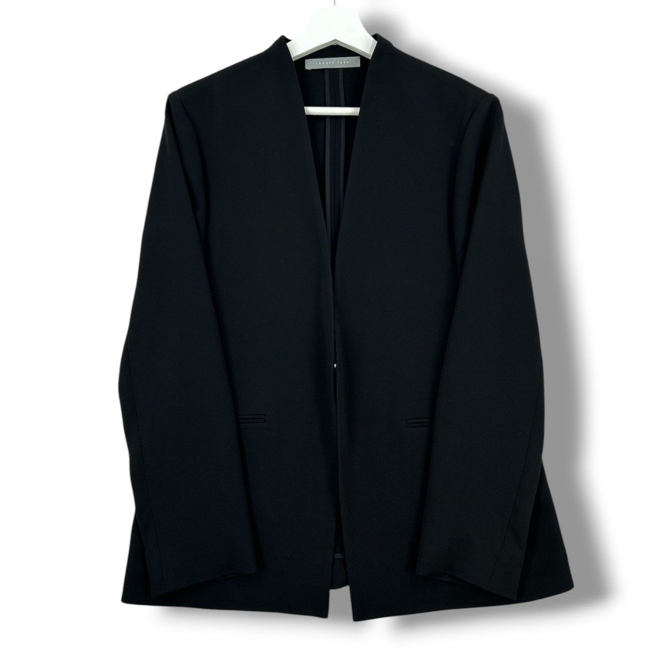 Theory luxe セオリーリュクス LIVE GILL ノーカラージャケット 長袖