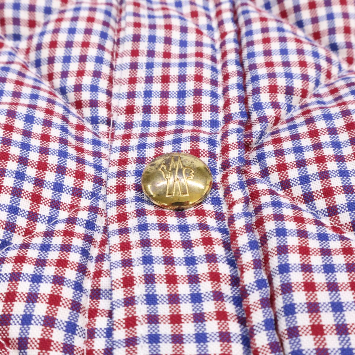 MONCLER モンクレール GAMME BLEU ガムブルー CAMICIA チェック 金