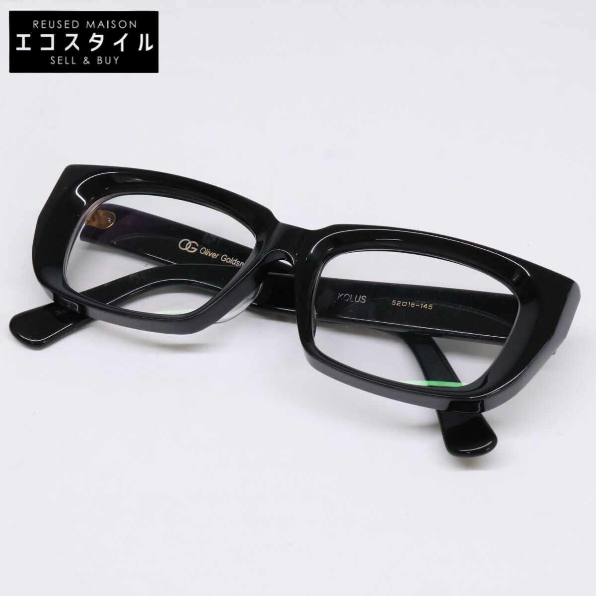 OLIVER GOLDSMITH オリバーゴールドスミス KOLUS スクエアシェイプ