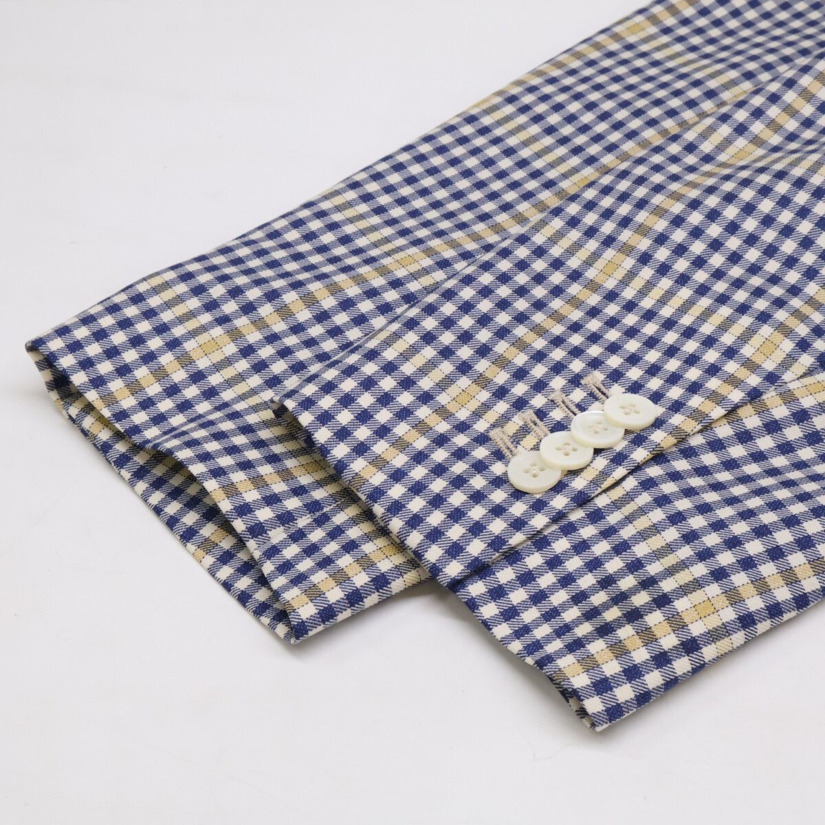 【イザイア ISAIA】極上アルパカ!!! チェック◎ テーラードジャケット M ISAIA イザイア 【国内正規】DELAIN SELECT チェック 2Bテーラード