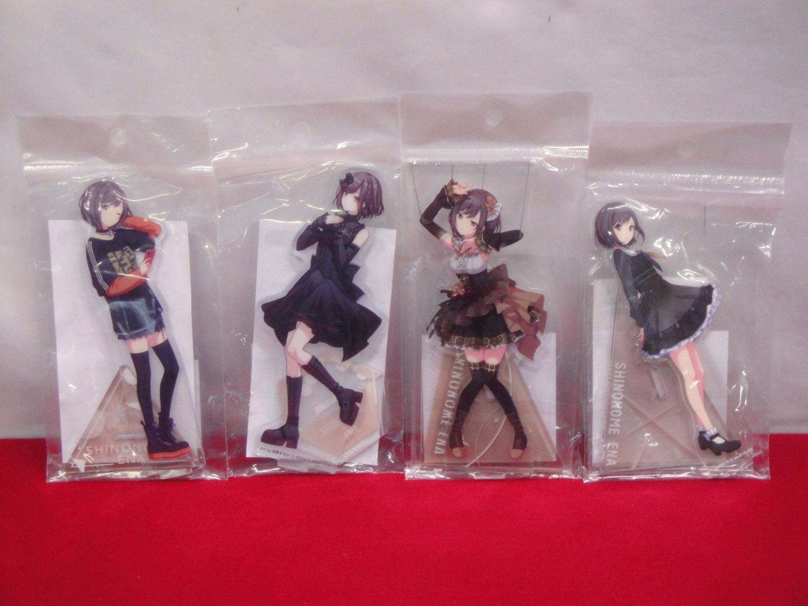 カメ】【未開封品】東雲絵名 アクリルスタンド まとめ 4種セット