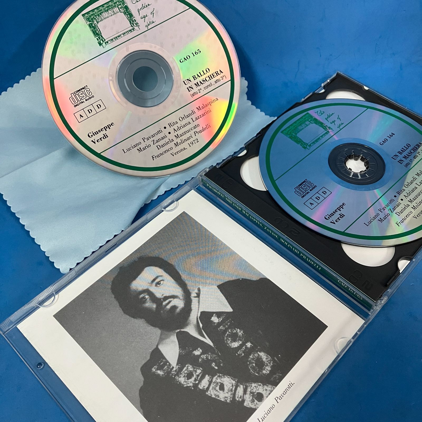 ヴェルディ：仮面舞踏会 (Verona 1972年 ライブ録音)』 CD2枚組 The