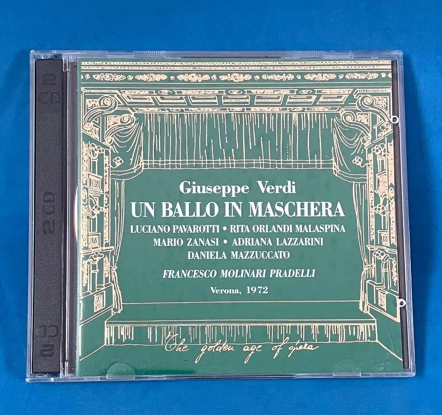 ヴェルディ：仮面舞踏会 (Verona 1972年 ライブ録音)』 CD2枚組 The