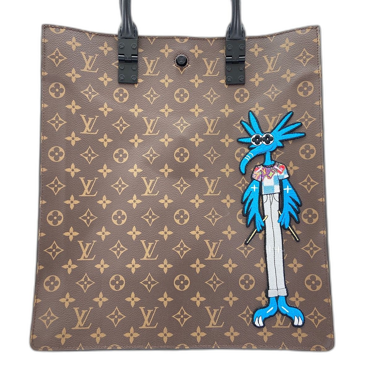 【メルカリ市便乗:値下げ】LOUIS VUITTON ルイヴィトン手提げバッグ LOUIS VUITTON ルイ・ヴィトン ハンドバッグ LVフレンズ サッププラ