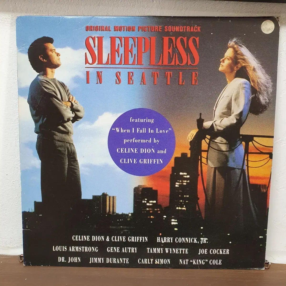 映画 シアトル市 眠り 池 達成する 夜 OST LP 1993 ソニーミュージック 7,232円