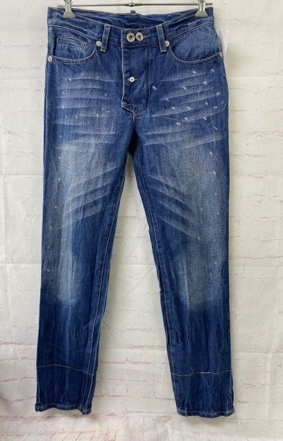 【中古】Dsquared2 ﾃﾞｨｰｽｸｴｱｰﾄﾞ ﾃﾞﾆﾑﾊﾟﾝﾂ ｳﾞｨﾝﾃｰｼﾞ&ﾘﾒｲｸ加工 ｼﾞｰﾝｽ ｲﾝﾃﾞｨｺﾞ 34 991925630