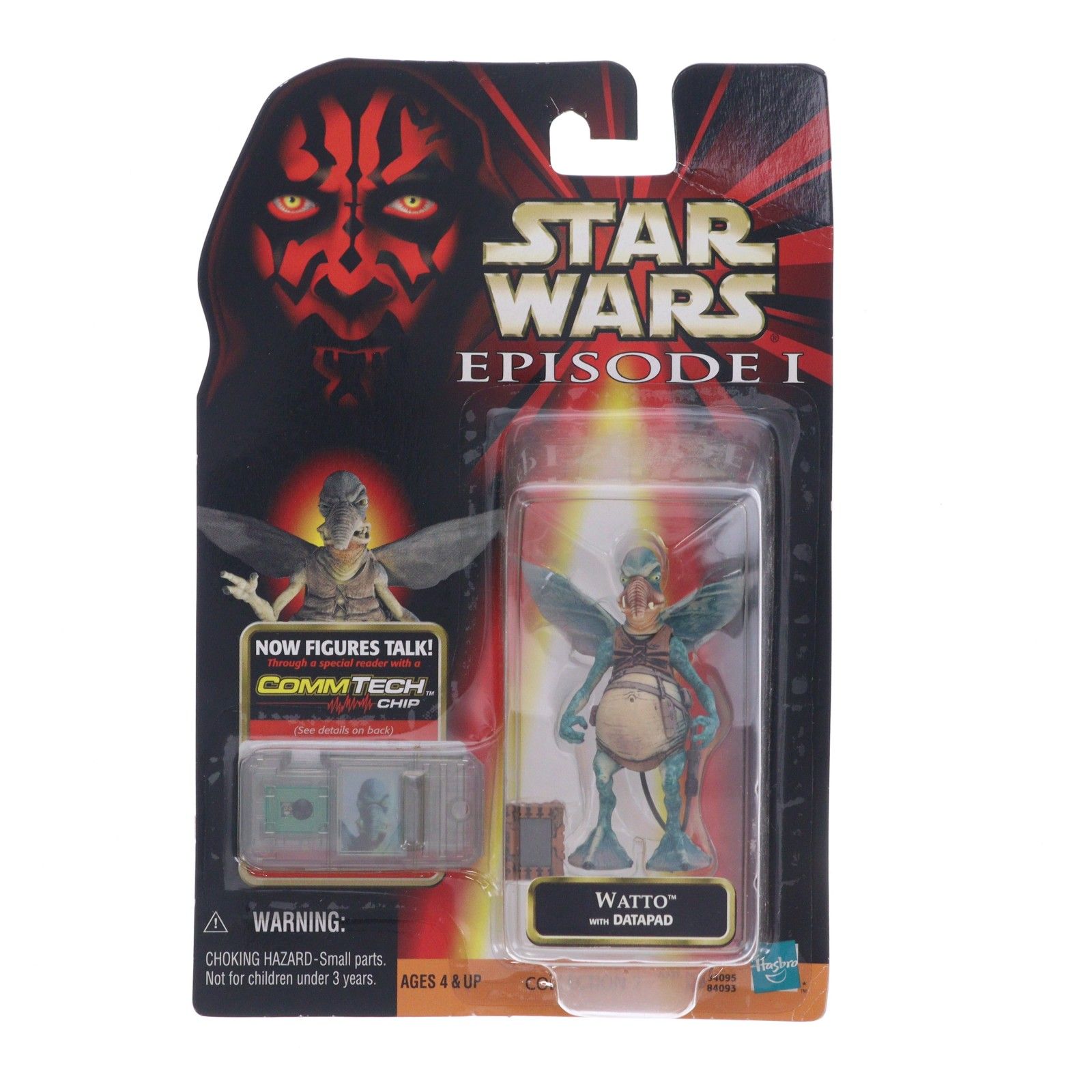 Figura básica Comtech Watto STAR WARS Episodio 1/Amenaza fantasma Figura móvil completa Hasbro/Tommy