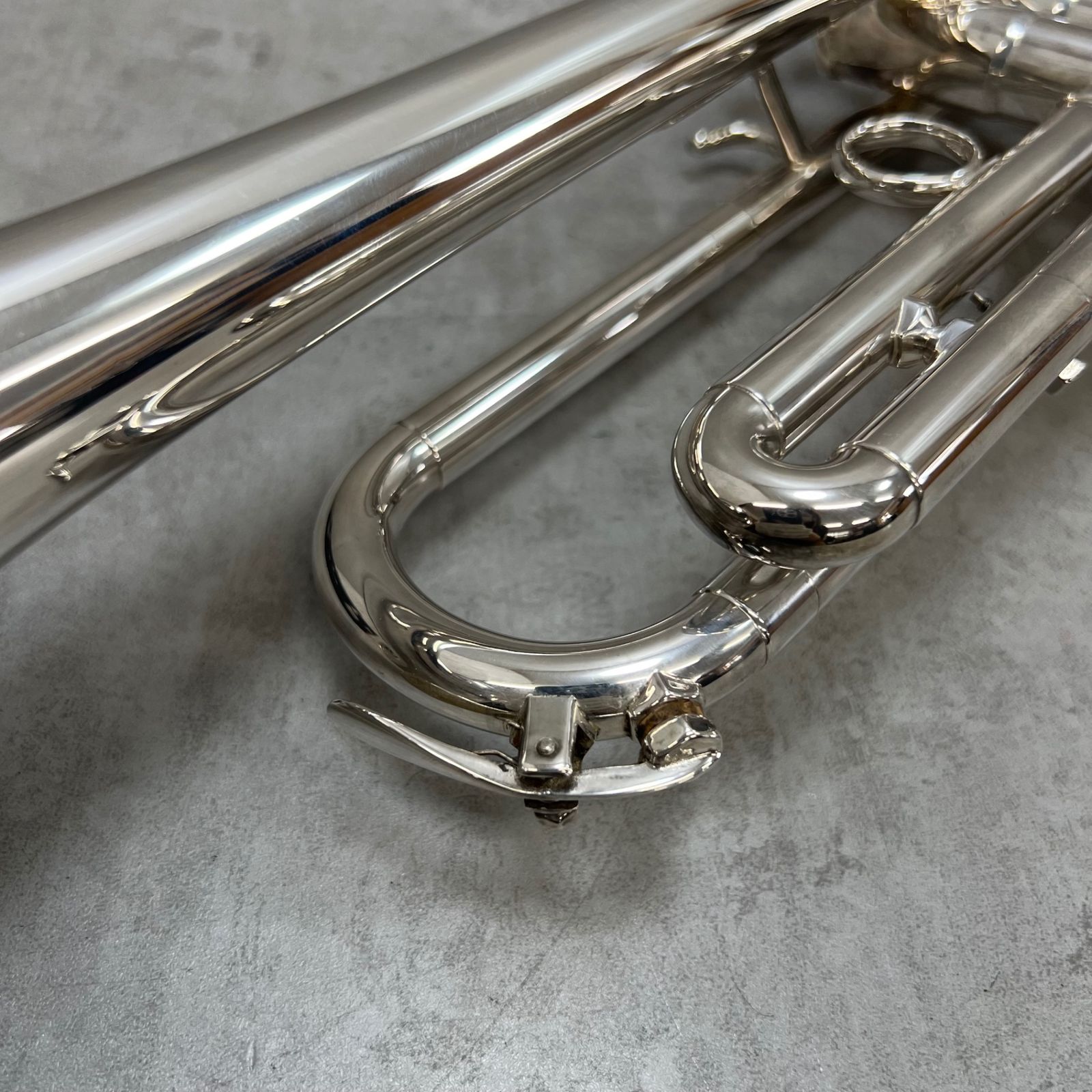 美品 シルキー B5 B♭トランペット マウスピース 純正ハードケース
