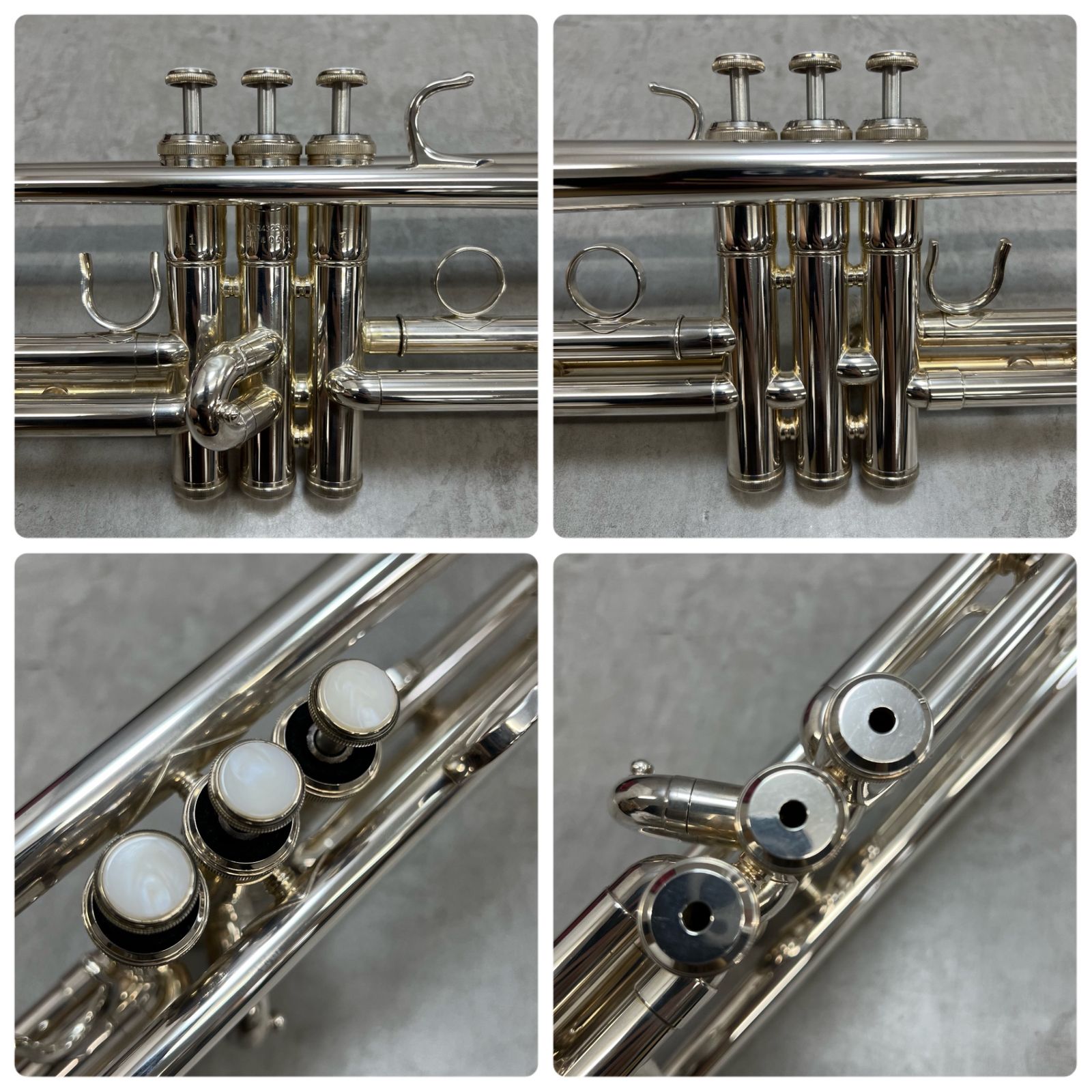 美品 ヤマハ B♭トランペット YTR-4325GS ゴールドブラス 銀メッキ