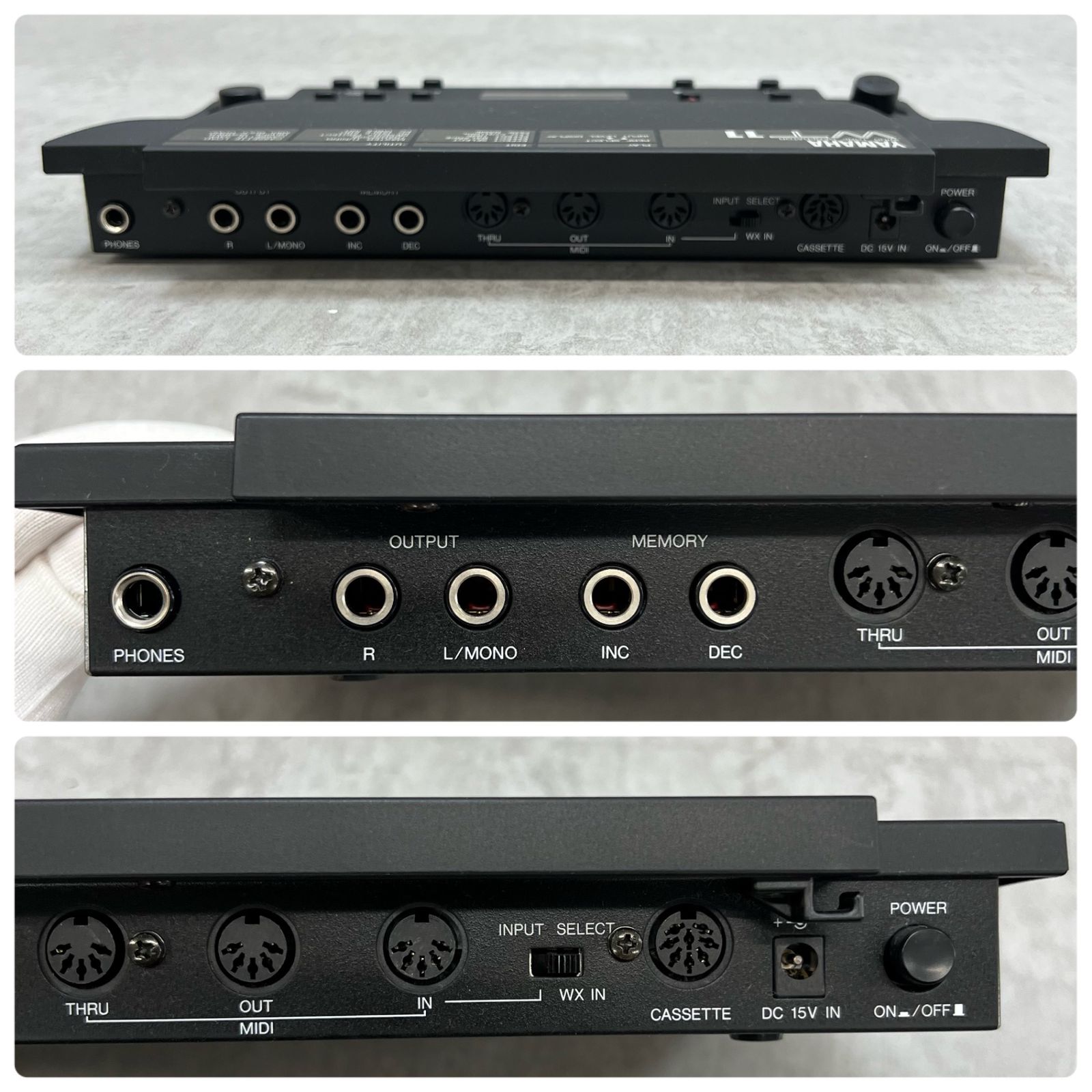 ヤマハ ウインドシンセサイザー WT11 WX11 デジタル管楽器 MIDI