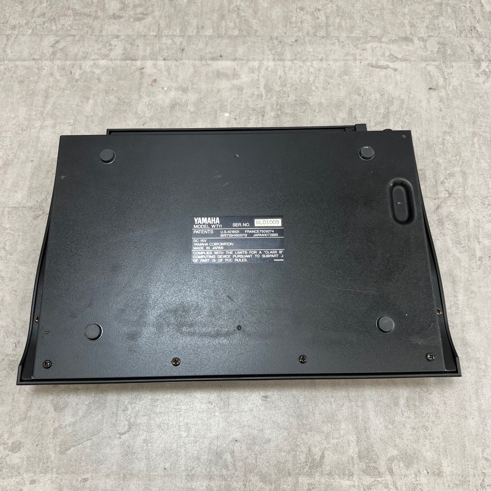 ヤマハ ウインドシンセサイザー WT11 WX11 デジタル管楽器 MIDI