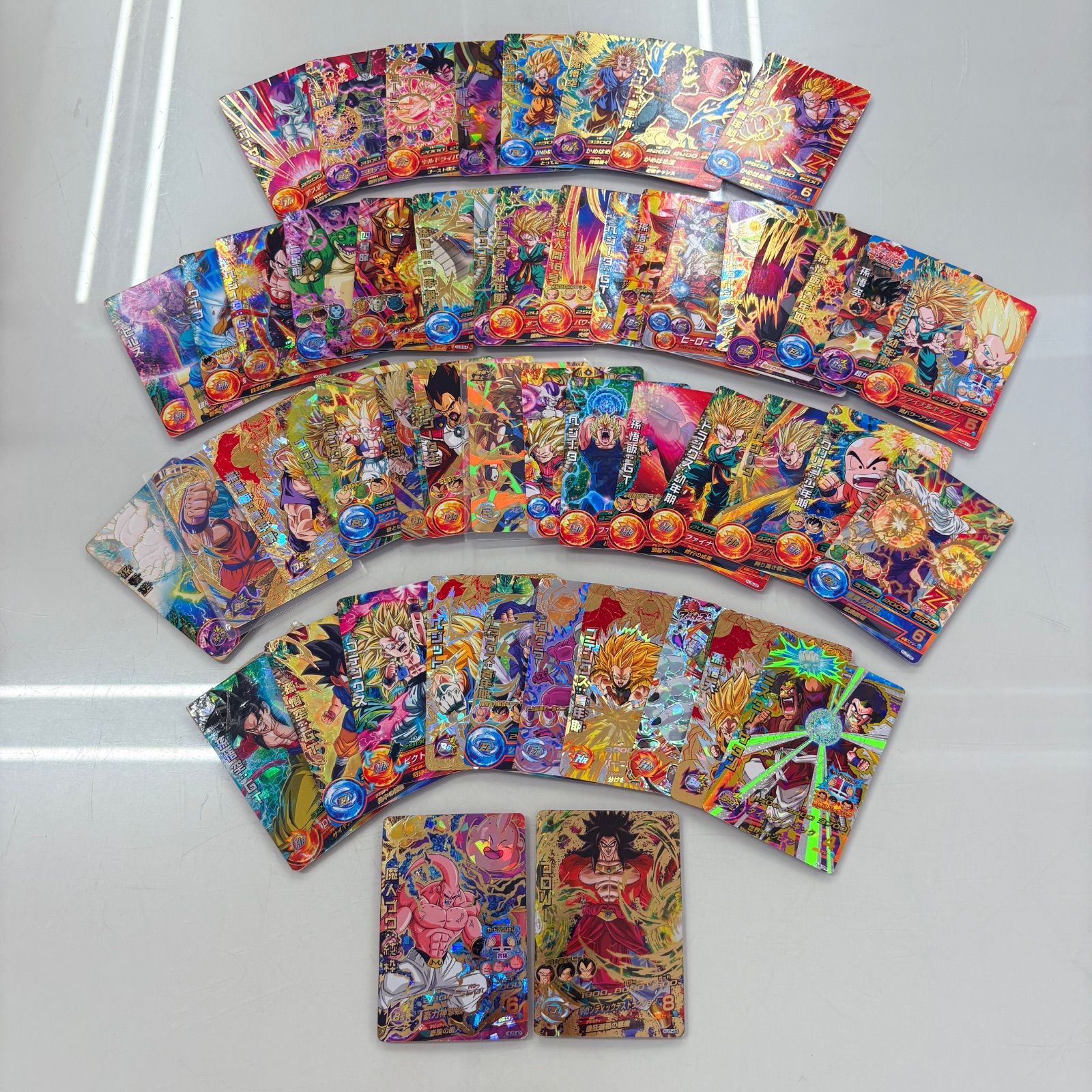 豪華星4UR2枚】ドラゴンボールヒーローズ 旧弾大量 53枚セット 引退品