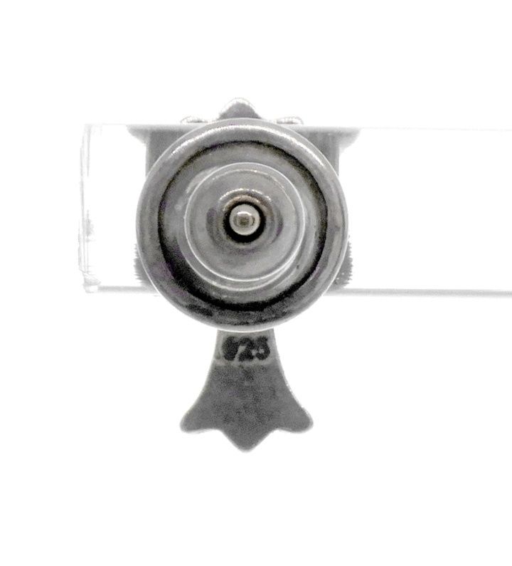 クロムハーツ CHROME HEARTS 【 CH CRSS 2 FAT 】 CHクロス ファット スタッド シルバー ピアス　w27480 クロムハーツ CHROME HEARTS 【 CH CRSS 2 FAT 】 CHクロス ファット
