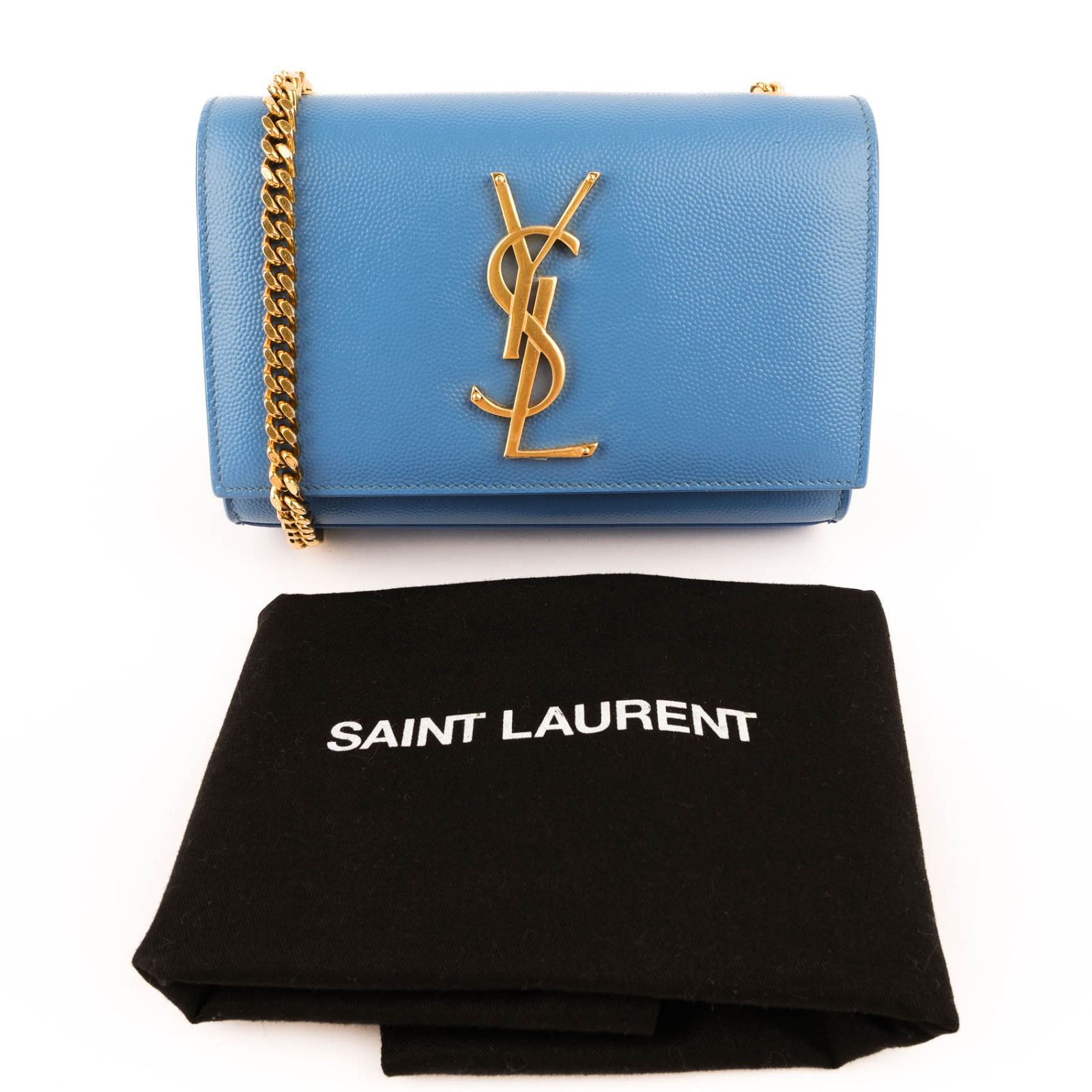美品】サンローランパリ SAINT LAURENT ケイト ミニ レザー チェーン