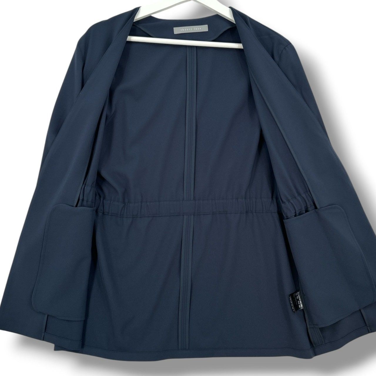 専用 thory luxe SYCAMORE TWILL ノーカラージャケット Theory luxe セオリーリュクス SYCAMORE TWILL セットアップ ノー