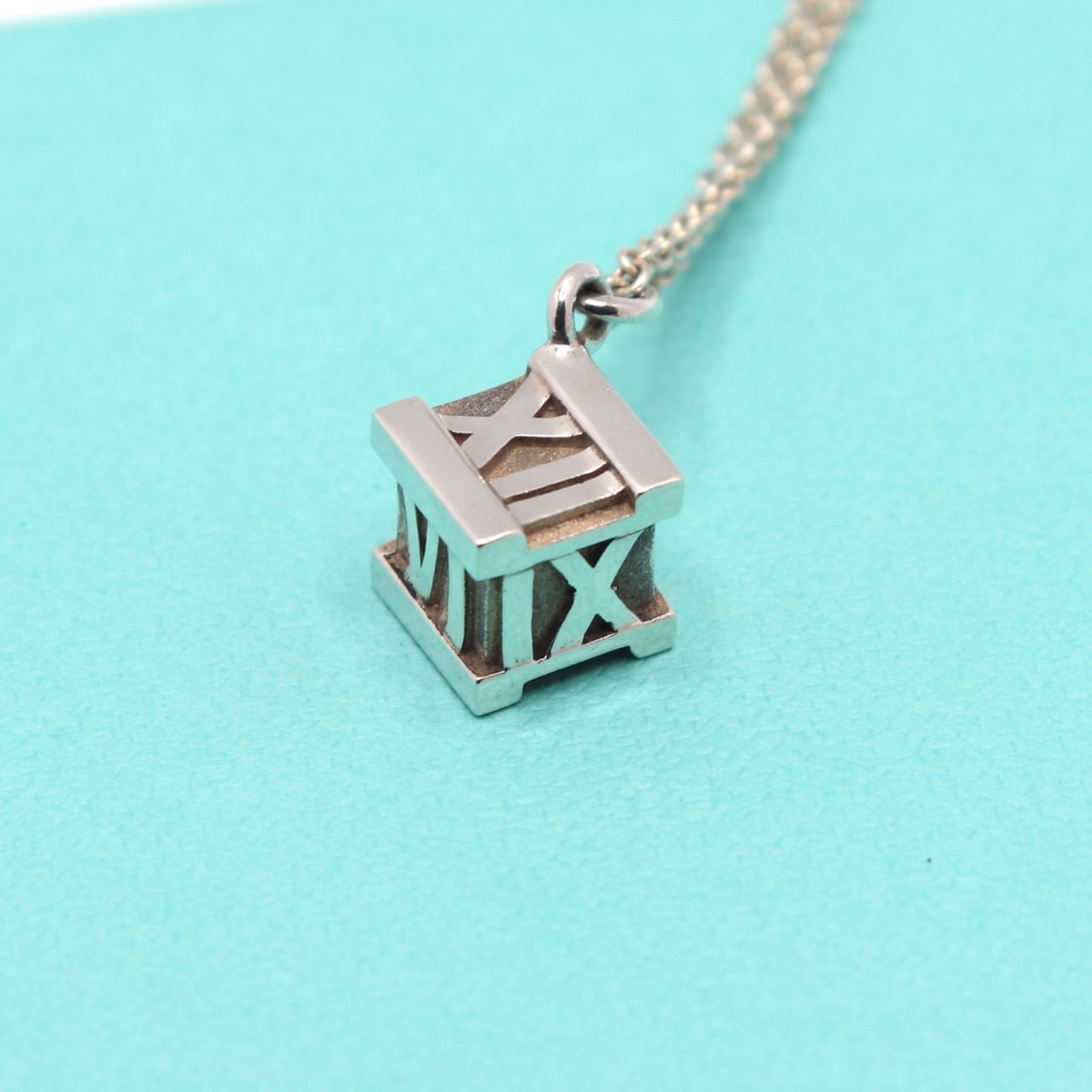 Tiffany&Co. ティファニー アトラスキューブ ネックレス シルバー 925