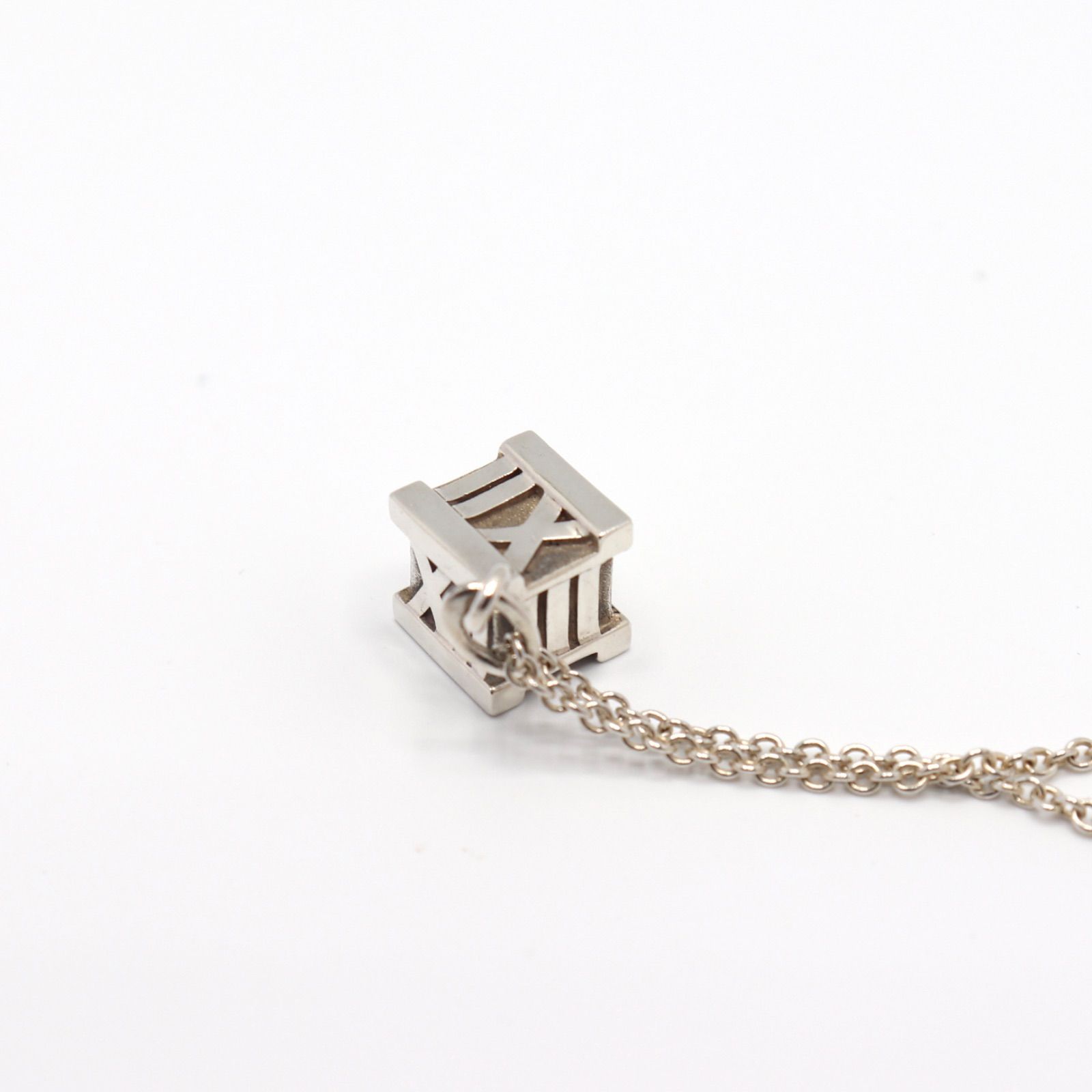Tiffany&Co. ティファニー アトラスキューブ ネックレス シルバー 925