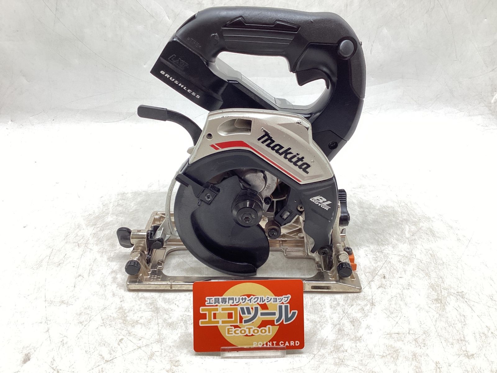 【中古品】Makita/マキタ HS474DZB ☆ 18v125mm充電式マルノコ 黒 本体のみ [IT_EHWJW][豊田][M04]