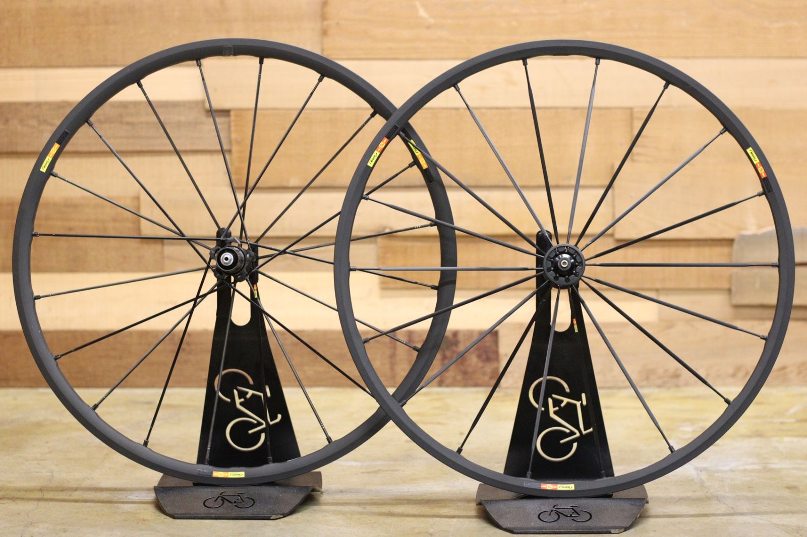 マヴィック MAVIC キシリウム エグザリット KSYRIUM SLR EXALITH アルミ クリンチャー ホイールセット シマノ 11S/12S 15C 【立川店】 45,360円
