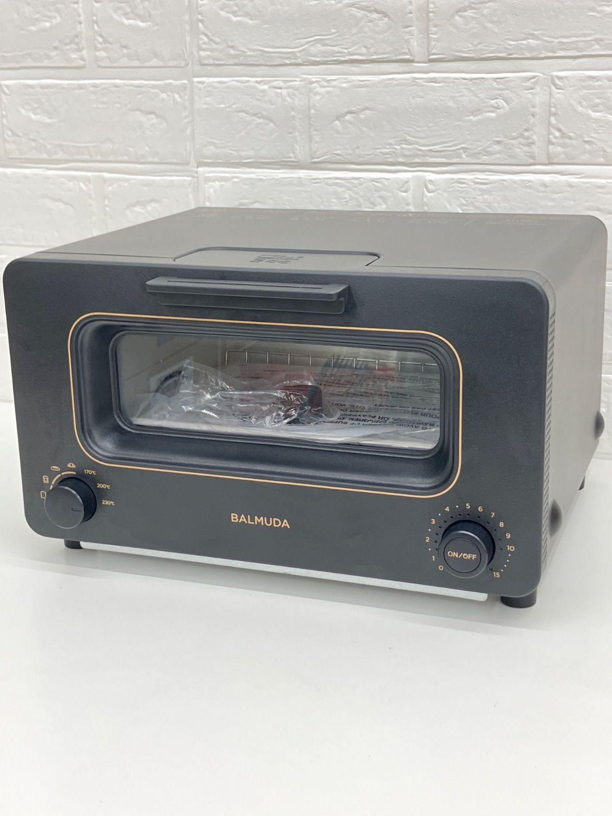美品】BALMUDA バルミューダ スチームトースター K11A-BK 2025年製 No