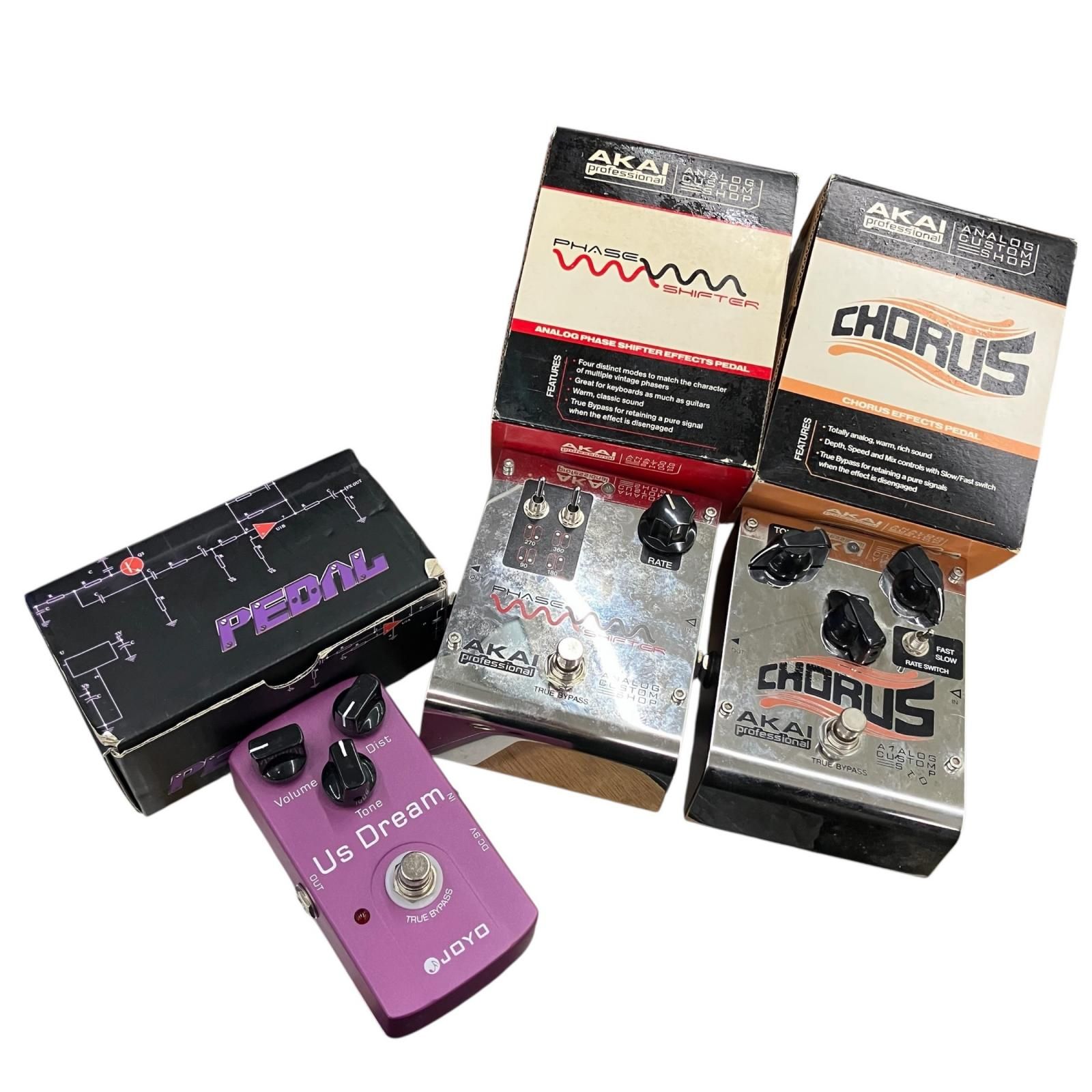 199990 動作未確認 AKAI/JOYO エフェクター 3点まとめ売り - メルカリ