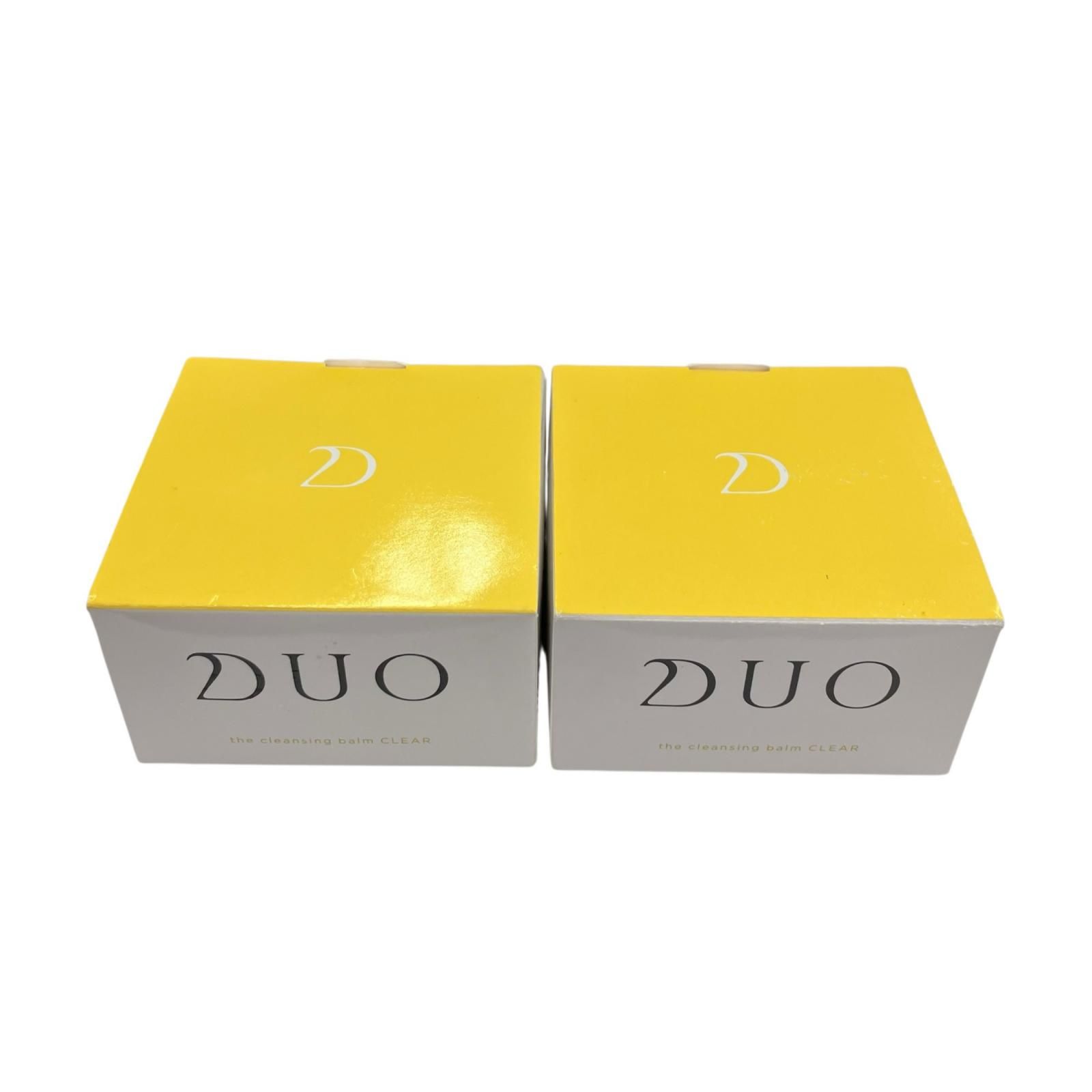 186000 新品未使用 DUOクレンジングバーム クリア レディース 2点