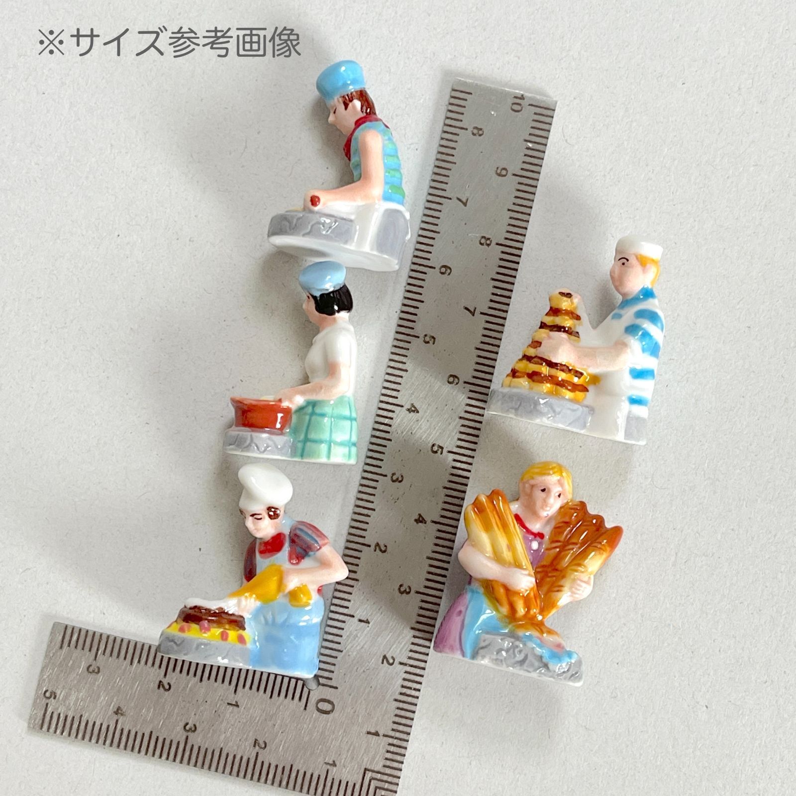 フェーヴ ベーカリーのお仕事⑩ フランス フェーブ ミニチュア陶器 m