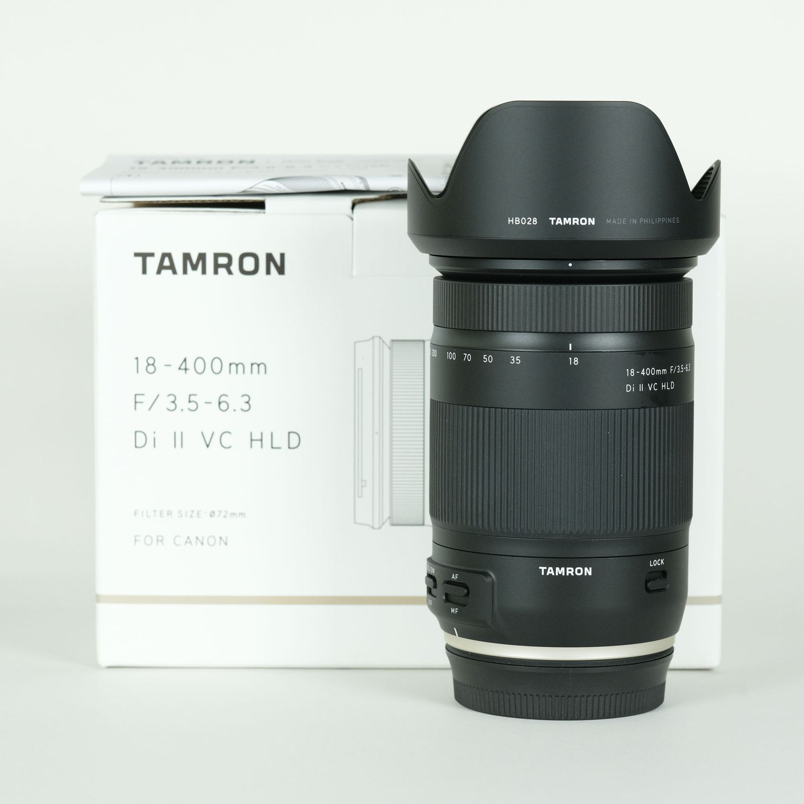 [良品] TAMRON 18-400mm F/3.5-6.3 Di II VC HLD (Model B028) [キヤノン用] | Canon EFマウント